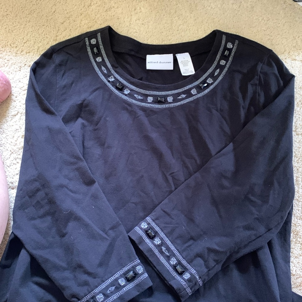 Alfred Dunner long sleeve blouse